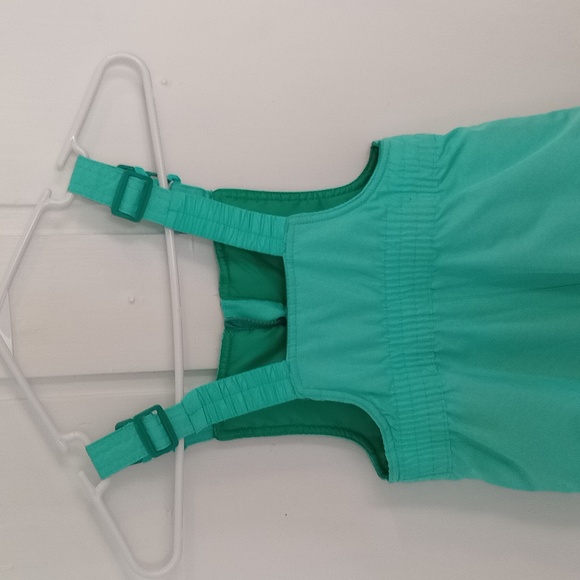 Girls Champion teal snow pants size medium 7/8 - Picture 6 of 7